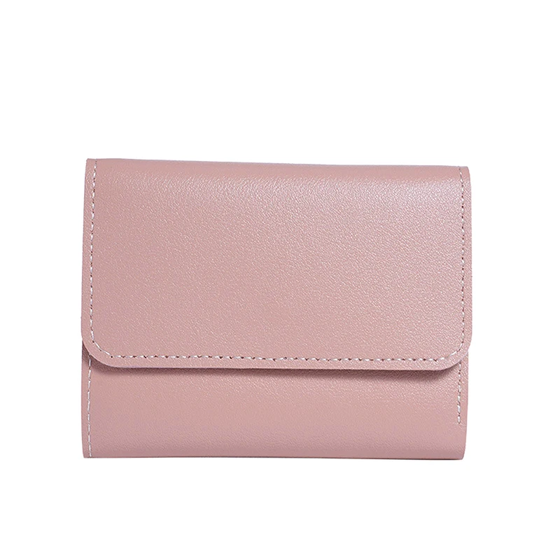 Tri-fold Short Women's Wallet Multifunctional Mini Multi-card Bag Fashion Simple Credit Card Coin Purse
