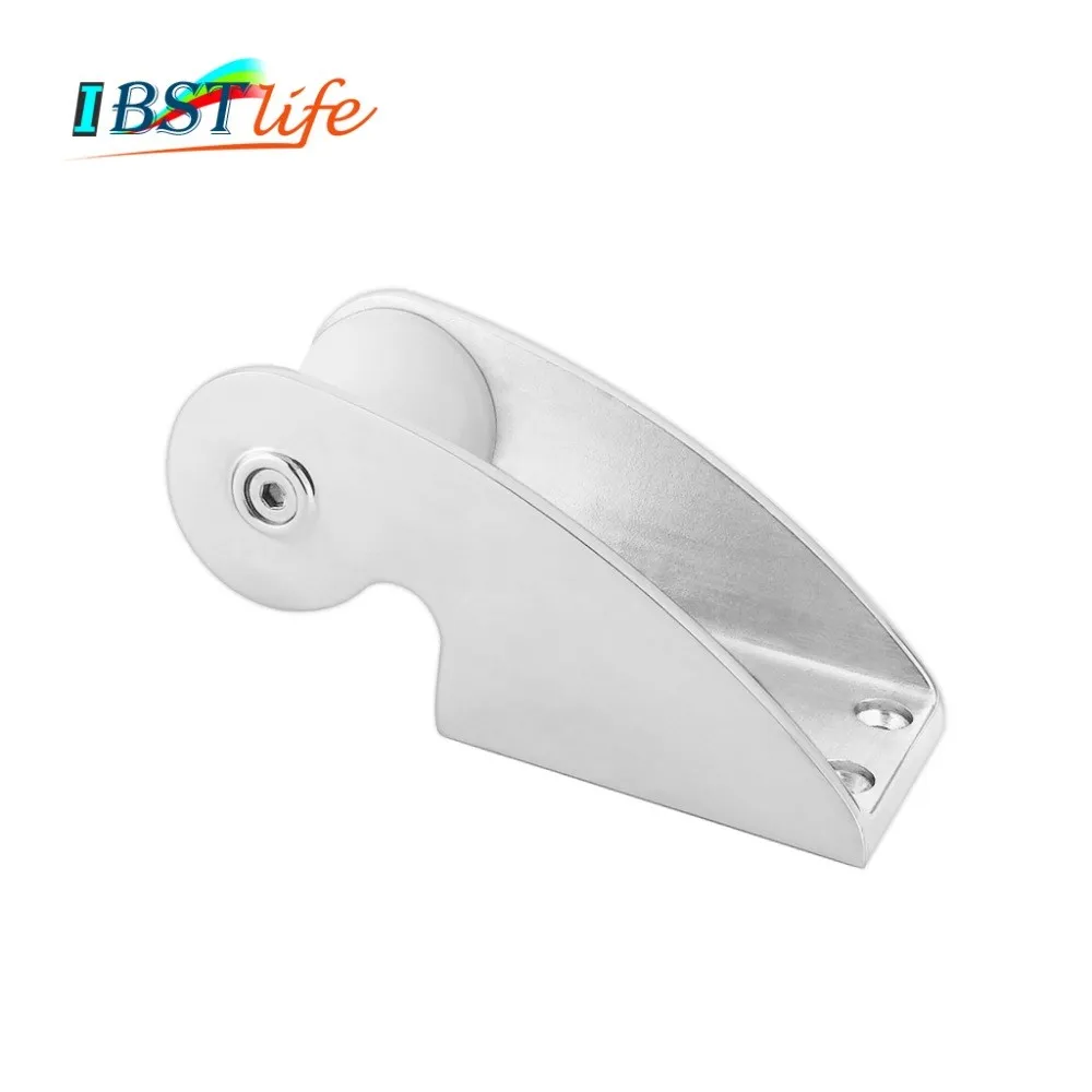 

Heavy Duty marine grade stainless steel 316 boat Bow Anchor Roller Bracket yacht Lift Roller With Rubber wheel for Fixed anchor