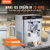 VEVOR 4.5L Commercial Ice Cream Machine 1713W Single Flavor Countertop Hard Serve IceCream Maker for Restaurant Snack Bar 2
