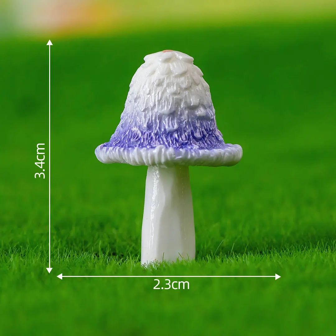 Creative Micro Landscape Healing Mushroom Set – Desktop and Car Decoration Ornaments