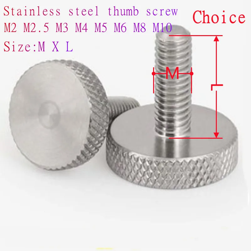10 Vis à Oreilles Pour Boîtier PC - Serrage Manuel Sans Outil, Fixation Panneau Latéral, Filetage M6
