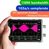 1GSa/s samplerate 150M bandwidth FFT Spectrum Analysis+Protocol Decoders Portable oscilloscope 1