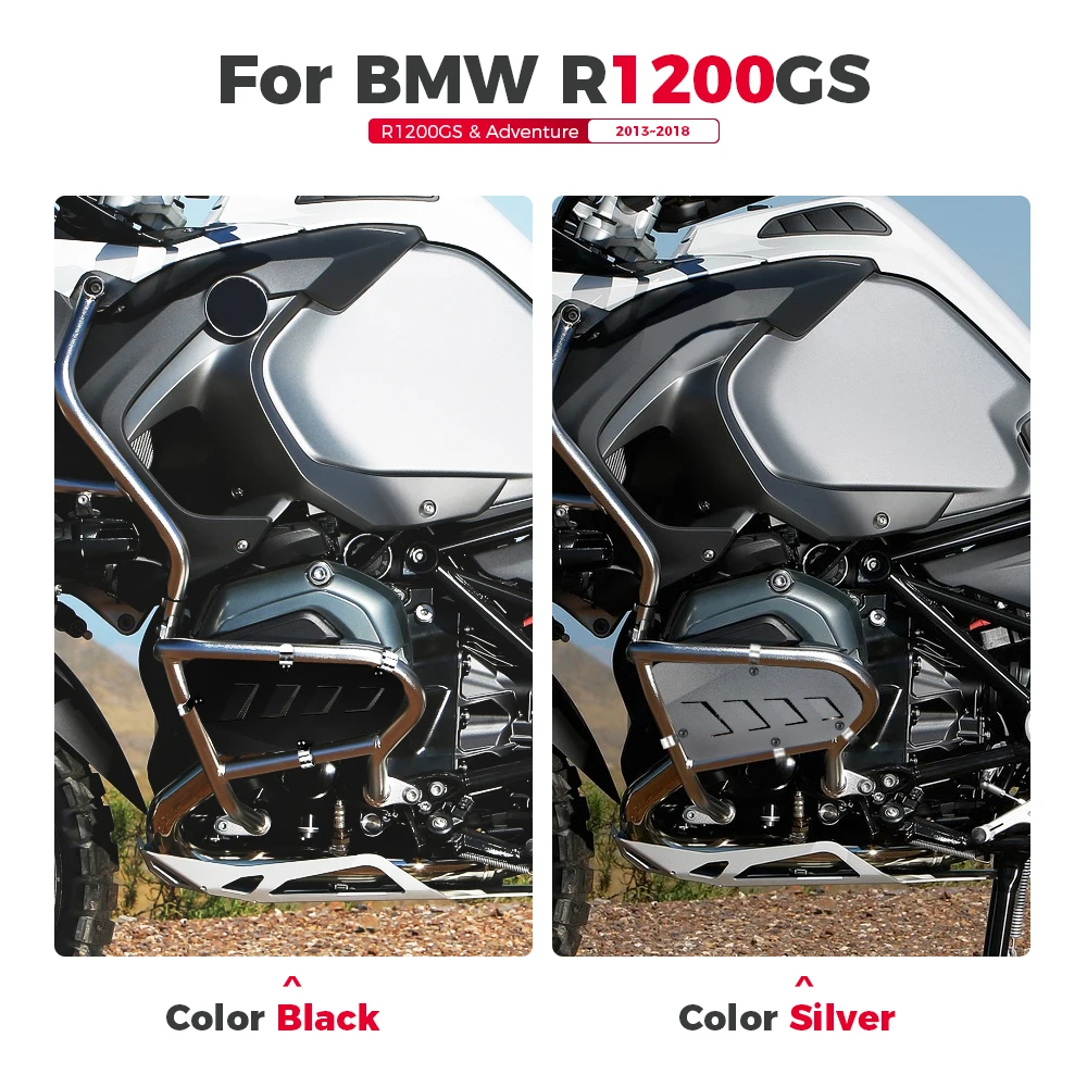 R1200GS Cylinder Head Guards Protector Cover For BMW R 1200 GS LC ADV 1200GS R1200 GS Adventure Engine Guards 2013-motorcycle engine cover engine cover protector engine guard