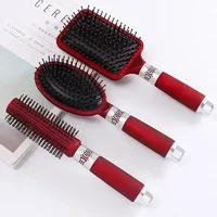 Professional Salon Straight Smooth Paddle Hair Brush Large Hairdressing All Hair Type Hairbrush Styling Comb for Women Men 2