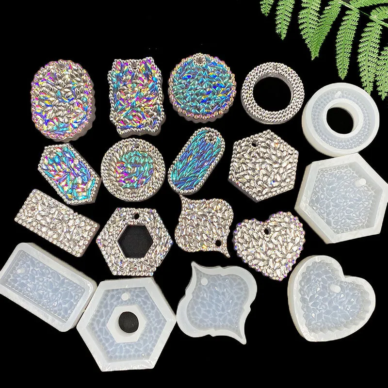 Silicon Mold Resin Diamond Mold Diamond Epoxy Resin Epoxy Resin