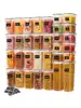 Food storage container - suitable for kitchen grains, rice, pasta, tea, nuts, and coffee beans, with labels and markings 1