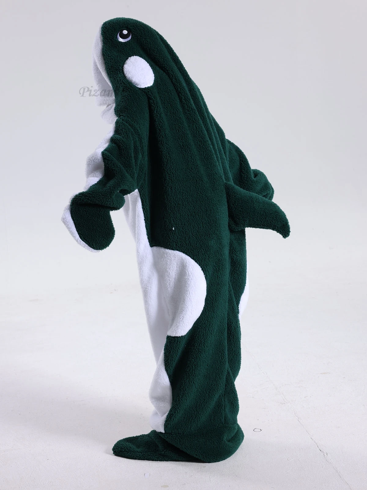 Winter Warm One Piece Hooded Footed Jumpsuits Halloween Cosplay Costume Kigurimi Pijama Onesie For Adults Anime Pajama Sleepwear