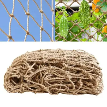 Reusable Hemp Climbing Plant Support Net 1
