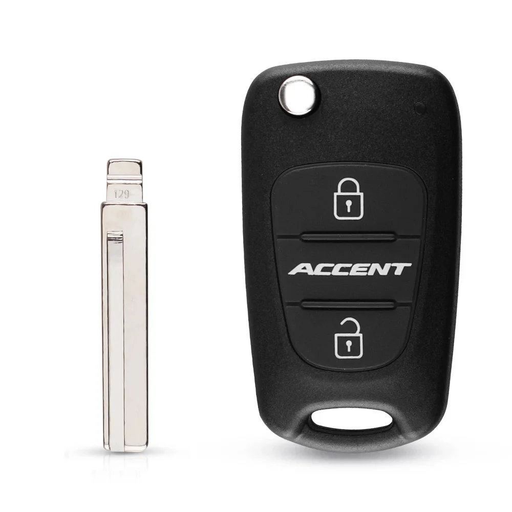 Durable Replacement Folding Car Key Case Housing