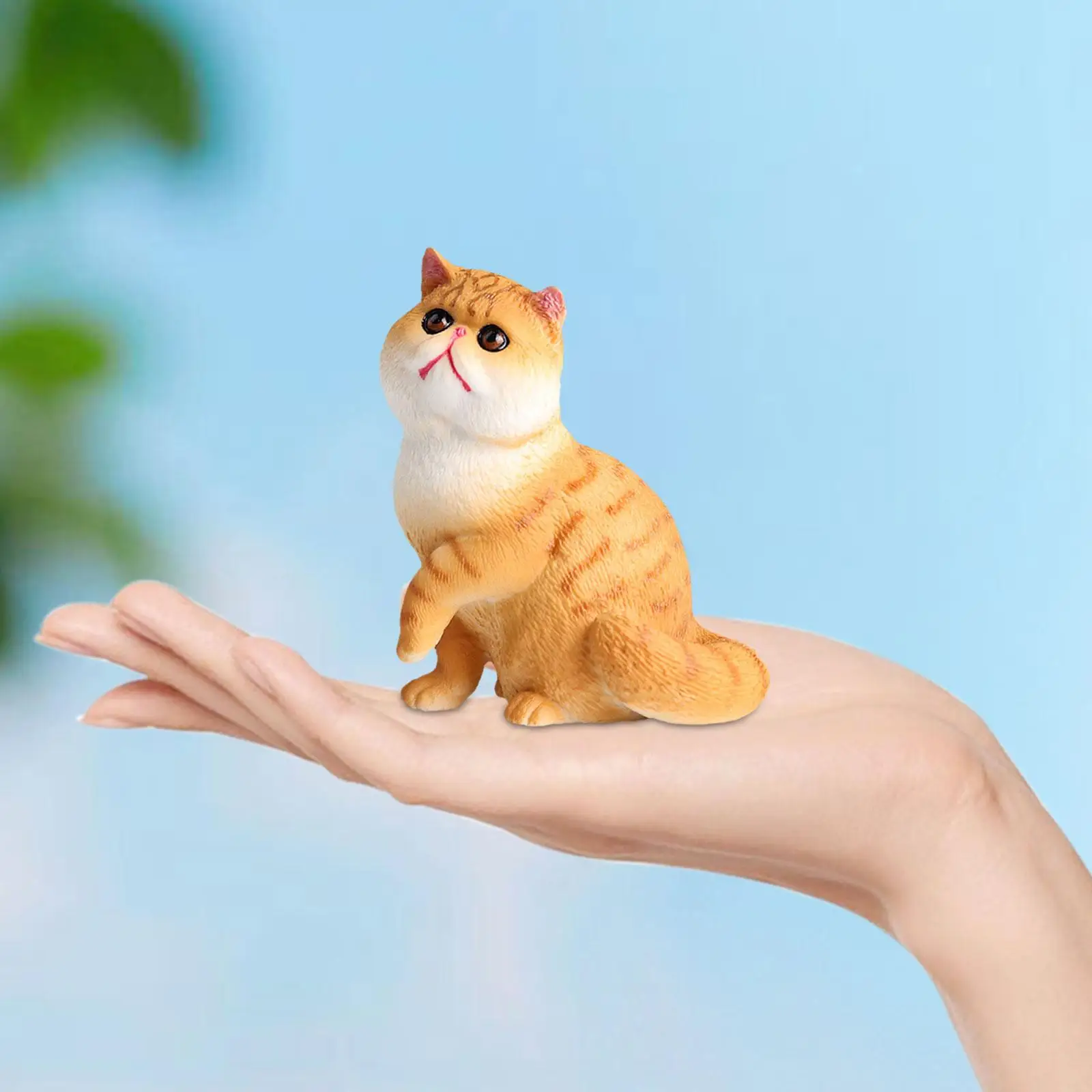 

Искусственное украшение для дома, маленькие статуэтки для кошек