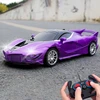Rc Car Sports Cars 1/18 with Led Light Remote Control Drift Racing Sportscar Stunt High-Speed Electric Toys for Kids Boys 1