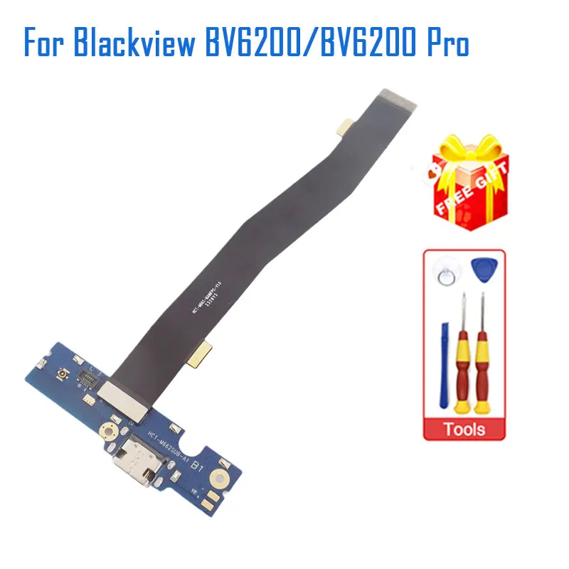 

New Original Blackview BV6200 BV6200 Pro USB Board Base Charging Port Board With Main FPC For Blackview BV6200 Pro Smart Phone