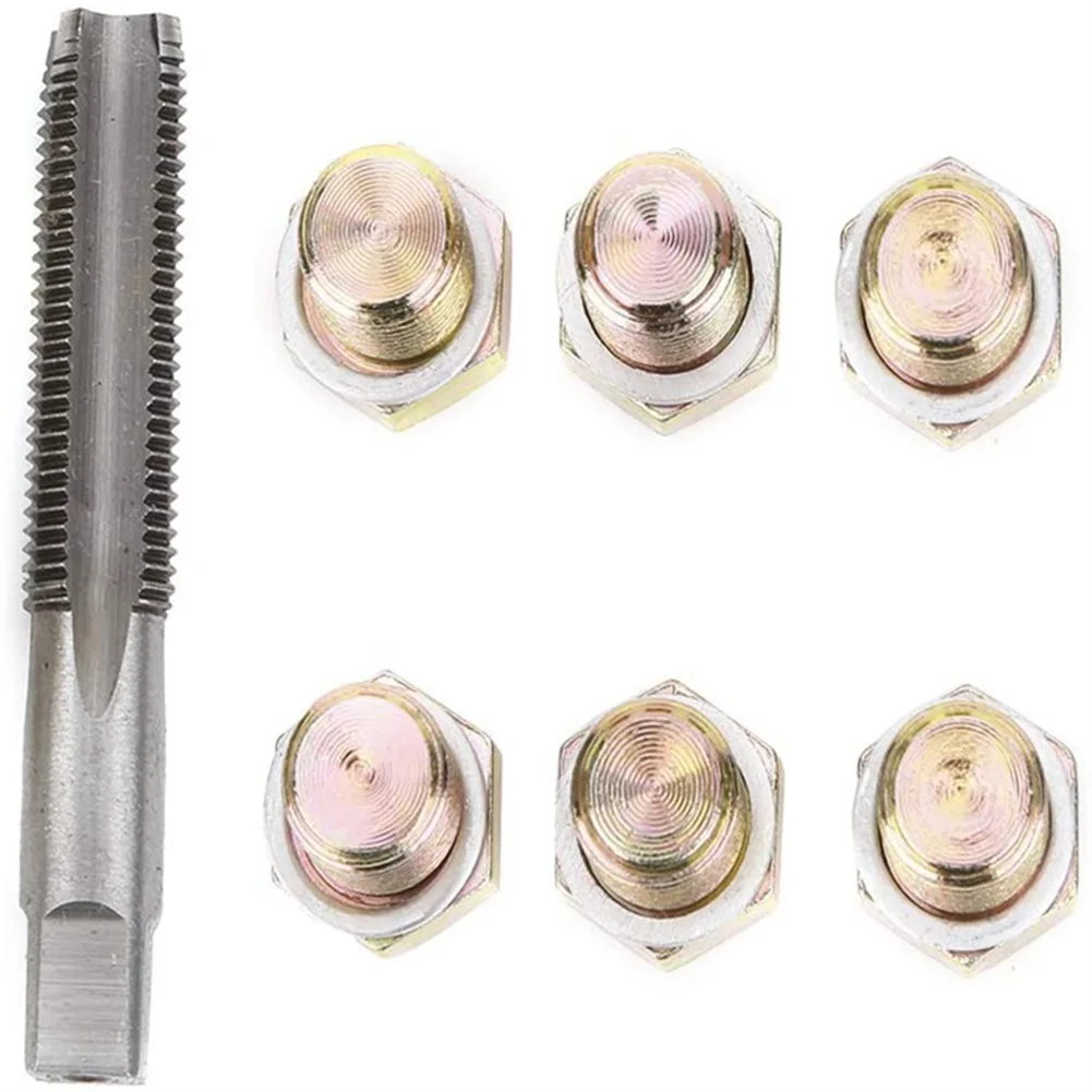 Car Repair Combination Suit M13x1.25 Portable Oil Pan Drain Sump Plug Key Oil Drain Plug Screws Repair Bolt Set