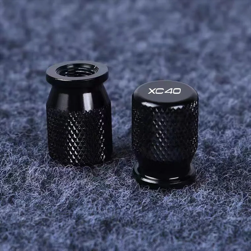 4pcsCarWheelTireValvesTyreStemAirCapsCaseForVolvoXC40V40