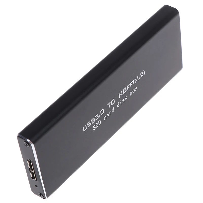 USB-C M.2 NGFF Hard Drive Enclosure B Key SATA SSD Reader to USB 3.0 Adapter