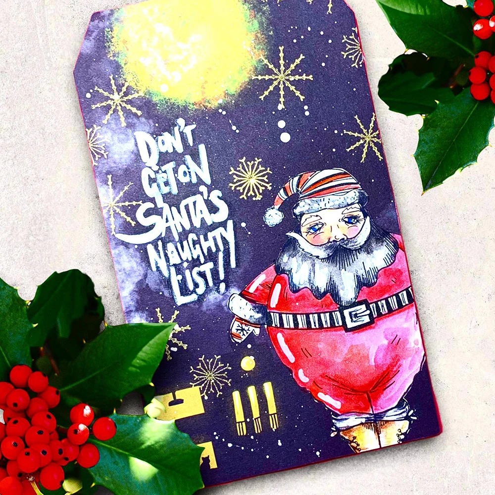 Christmas Clear Stamps Mermaid Walk-About Out Of This World Silicone Transparent Stamps Card Making Photo Album Decoration