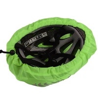 1 Pcs Bicycle Helmet Waterproof Cover with Reflective Strip Cycling Helmet Rain Cover 2