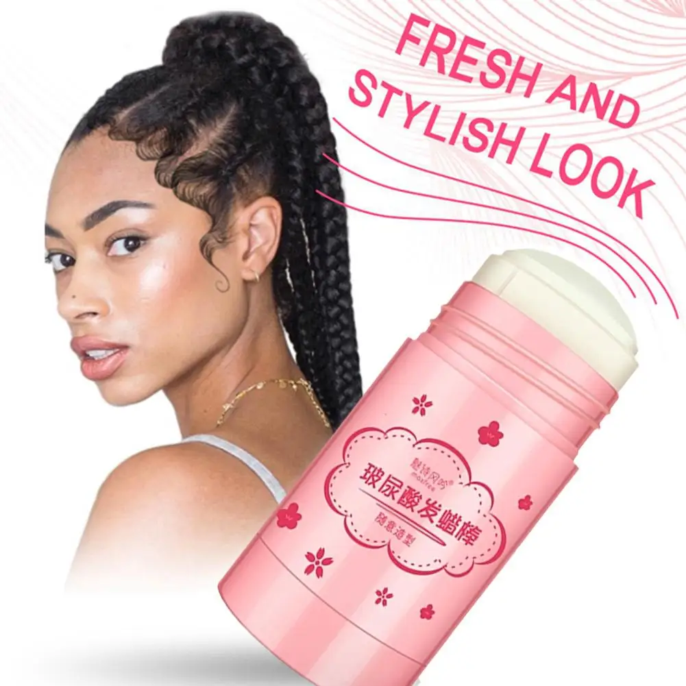 

40g Hair Wax Stick Prevent Frizz Arrange Loose Smooth Hair Non Fast Styling Plant Stick Greasy Nourish Cream Natural Hair W Y8B0