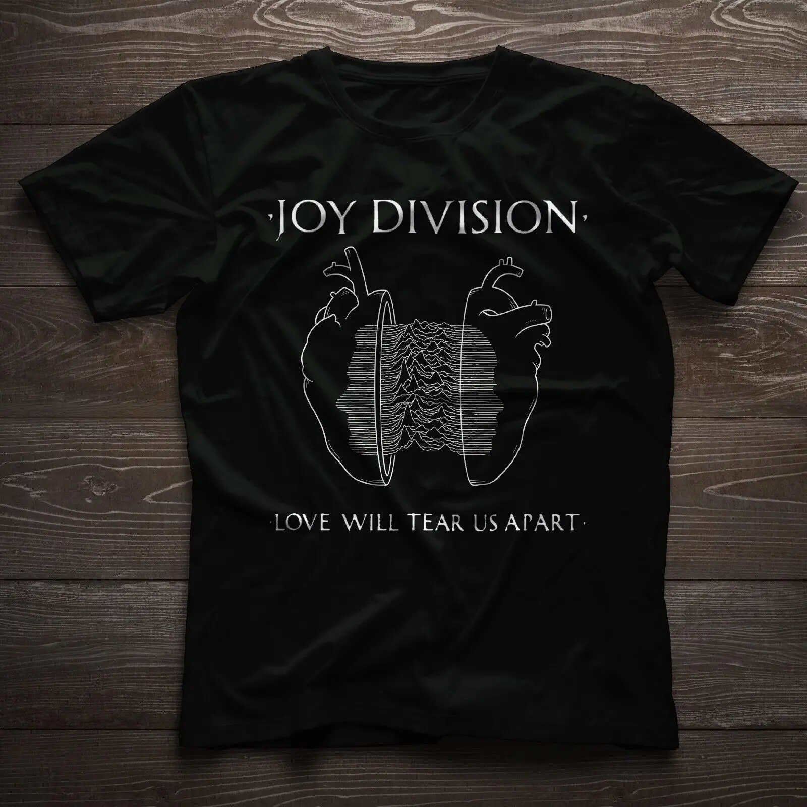 Joy Division T-Shirt Love Will Tear Us Apart Close Album Rock N Roll Band Tee