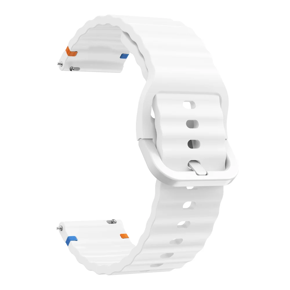 Wave Silicone Sports Wristband Strap - Premium Adjustable Fit, Multiple Size Options