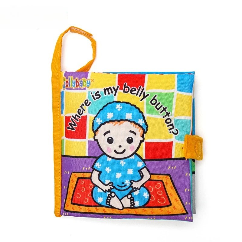 Peekaboo Theme Interactive Cloth Book Parent Child Play Early Learning Toy Safe Washable Growth Enlightenment Set