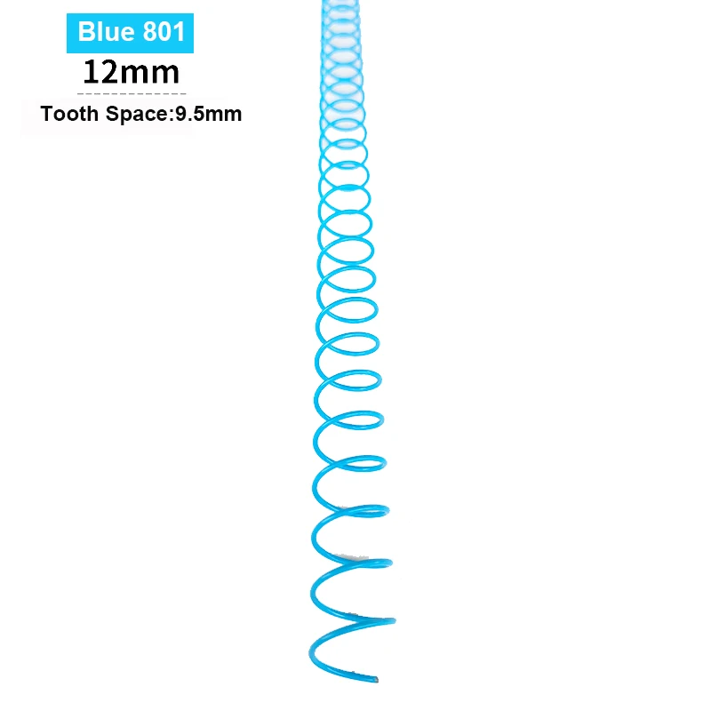 20pcs Single-coil Binding Coil Hole Single-coil Ring Color Binder Rings Binder Notebook Spiral Iron Book Binding Metal Rings