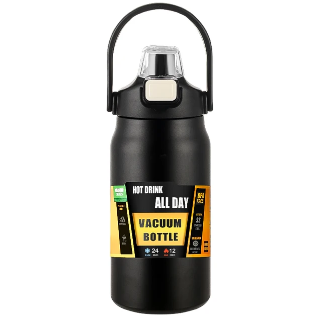 SUS304 Stainless Steel Thermos Portable Tumbler Vacuum Flasks Cold and Hot Sports Water Bottle 4