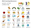 Learning Machine for Kid Talking Flash Cards Kindergarten Kids Language Electronic Audio Book LearnEnglish German Spanish French 5