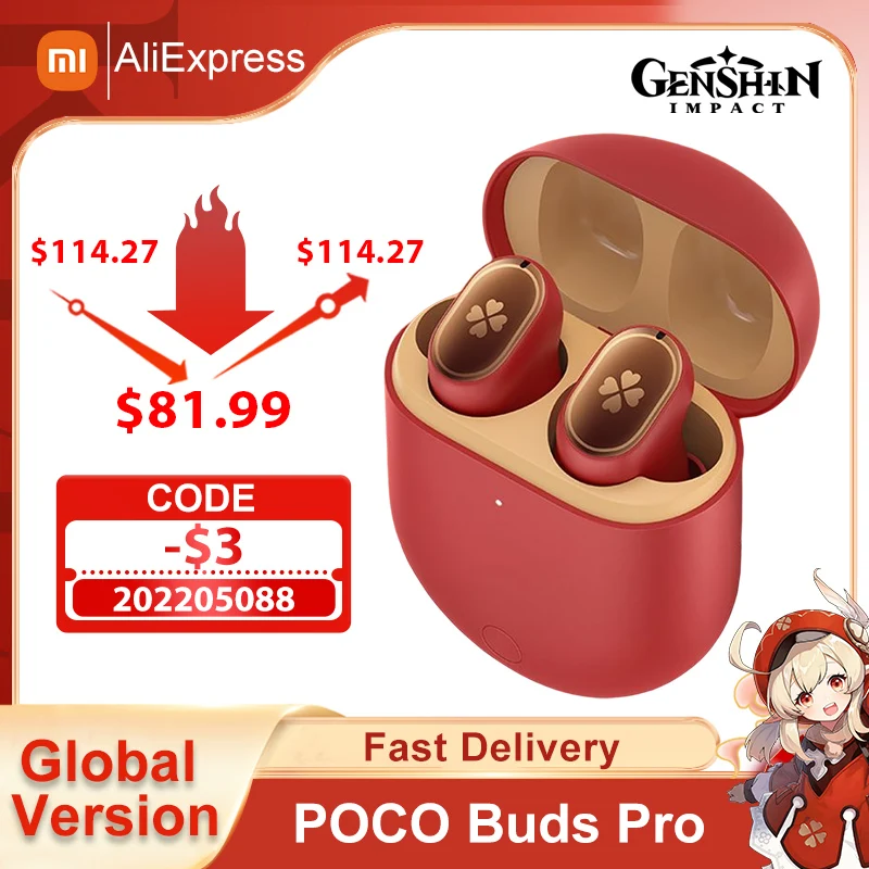 Bluetooth-наушники Xiaomi Buds Pro TWS 35 дБ |