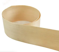Natural White Wax Straight Grain Wood Veneer L:2.5meters Width:20cm thickness:0.5mm