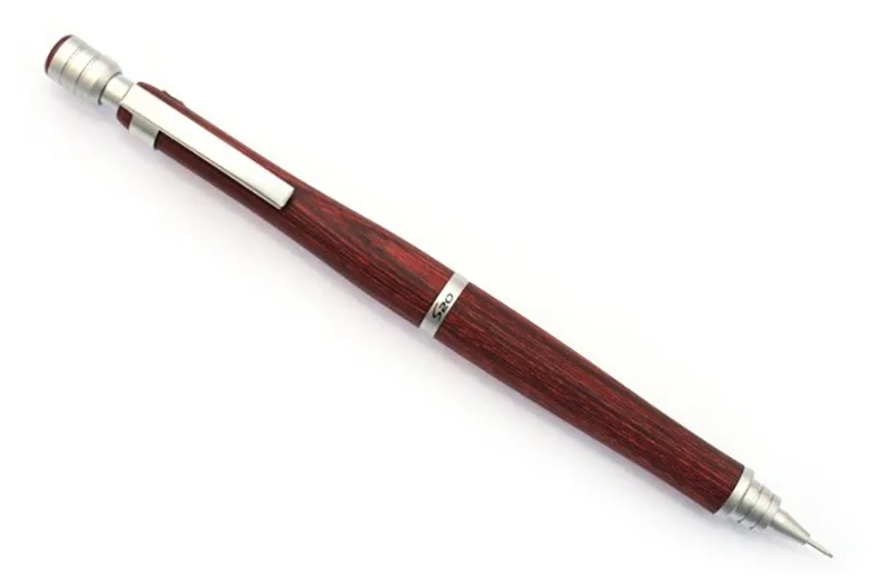 Japan PILOT S20 Druckbleistift, 0,5 mm, niedrige Schwerkraft, Metallspitze, Holzgriff, Schreib-/Zeichen-/Zeichenstifte, klassisches, elegantes Geschenk – Detail 9