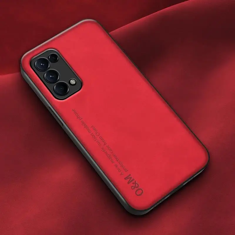 Luxury Magnetic Leather Phone Case with Built-in Magnet and Soft Cover