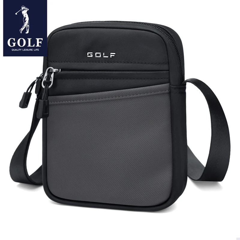Borsa A Tracolla Uomo Donna In Nylon Impermeabile – Piccola Borsa Laterale Antifurto 26x21x7 Cm, Leggera Con Tasche Multiple, Per Uso Quotidiano, Viaggi, Outdoor, Colore Nero - 3