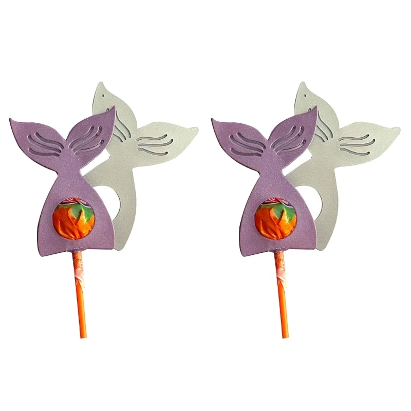 

Fish Tail Lollipop Metal Die Cuts DIY Scrapbooking Decor Embossing Paper Card