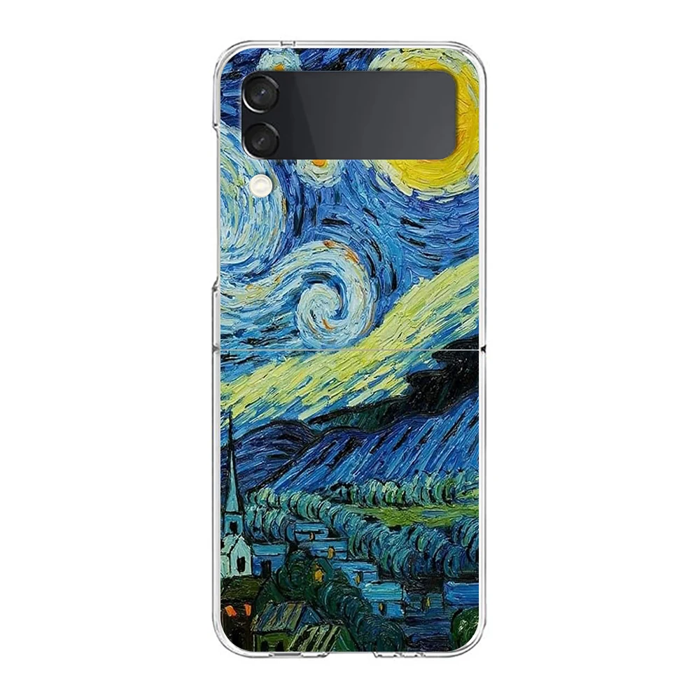 Starry Night Van Gogh Art Phone Case - Shockproof Hard Cover