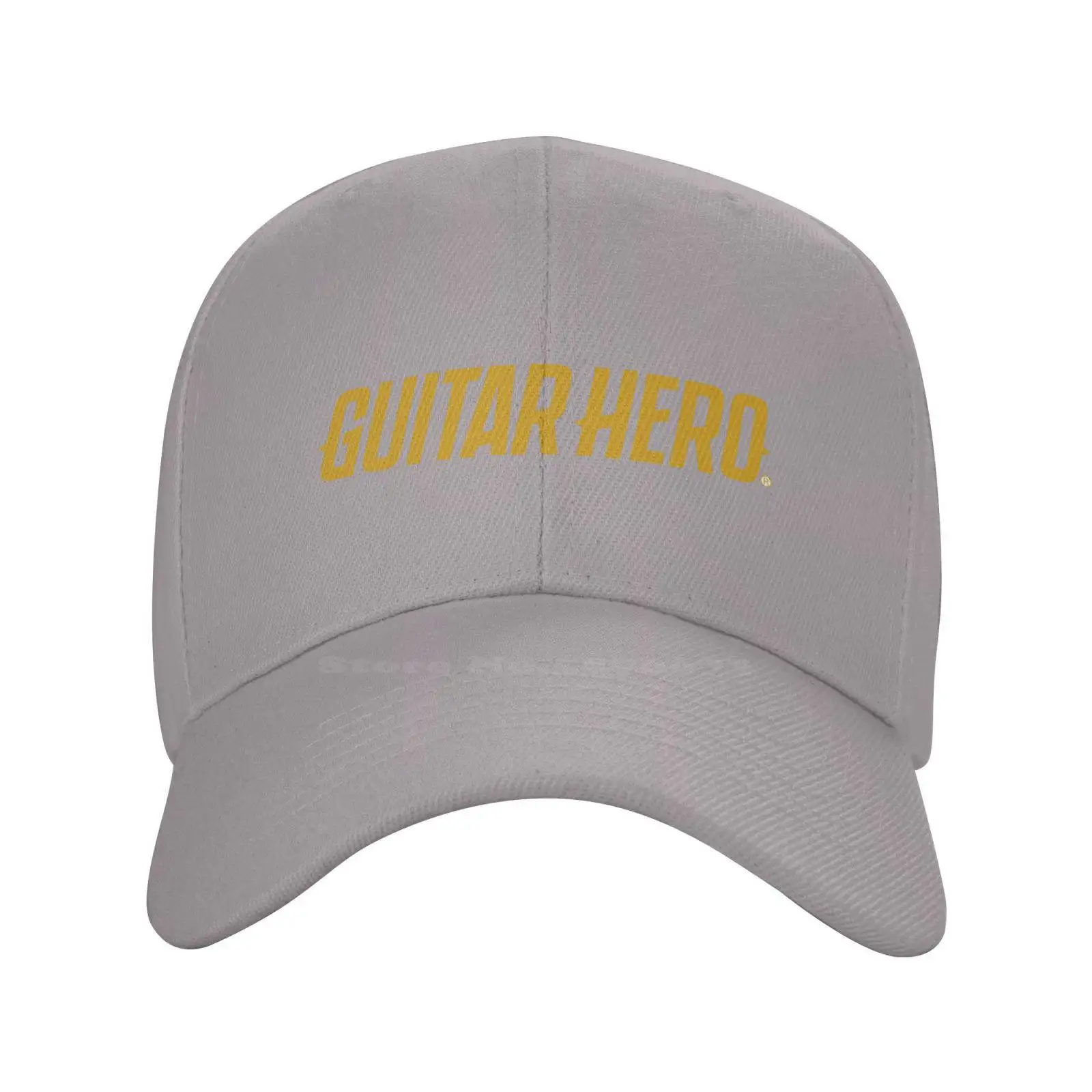 

Высококачественная джинсовая бейсболка с логотипом бренда Guitar Hero