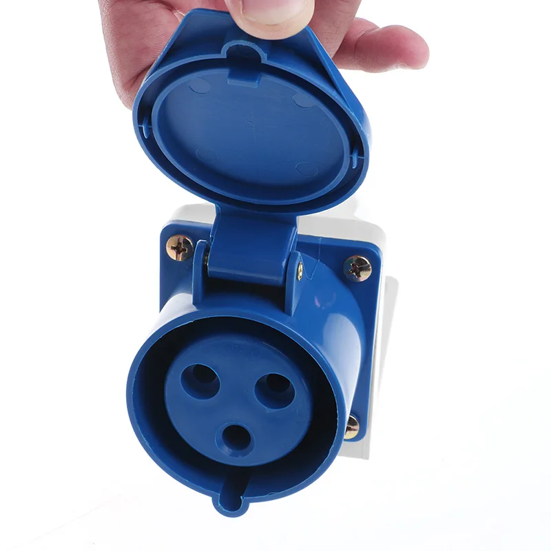 32 Amp 3    220v-250 Ʈ ٶ ߵ IP44  2P + E 32A,  ׼