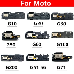 Loudspeaker For Motorola Moto G100 G10 G30 G51 G41 G50 G71 5G G200 G20 G60 G60s G31 G32 Loud Speaker Buzzer Ringer