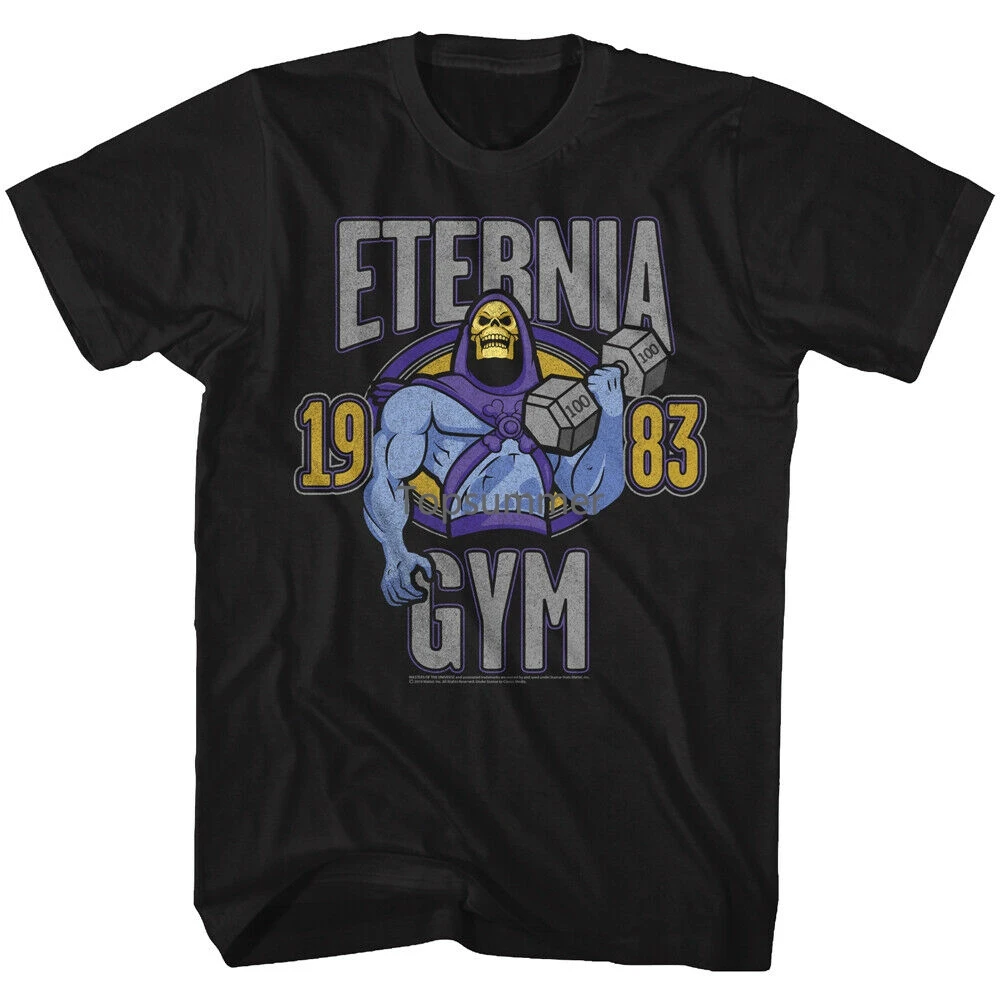 Masters Of The Universe Skeletor Eternia Gym 1983 Maglietta Per Adulti