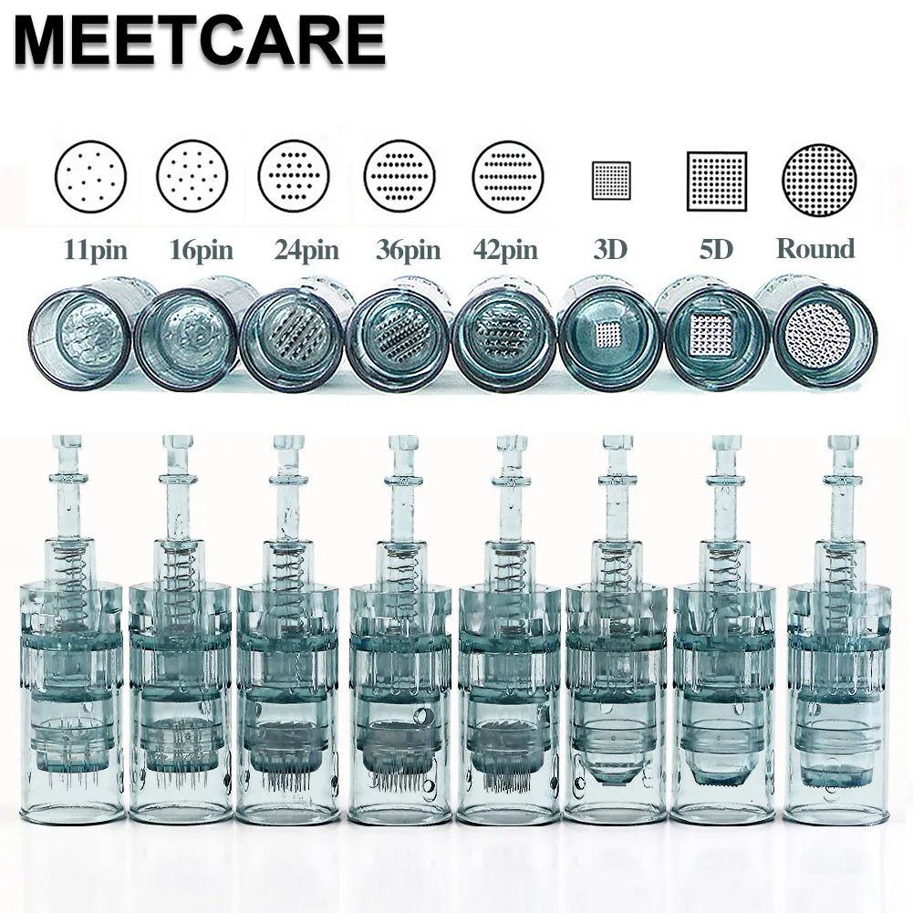 Microneedling Derma Pen Ultima Dr Pen M8 Cartridges Bayonet Micro Needles 11 16 36 42 3D 5D