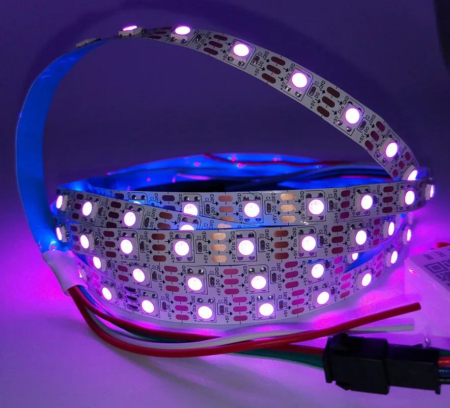 1m/2m/5m SMD5050 WS2812B Smart Pixel Led Strip Light;30/60/144 Pixels/Leds/m;WS2812 IC;IP30/IP65/IP67,DC5V Led Strip Tape