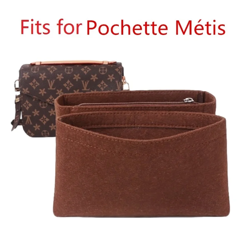 For Pochette Metis Flap Bag Insert Organizer Inner Purse Portabl Crossbody  Designer Handbag Cosmetic Bags - AliExpress