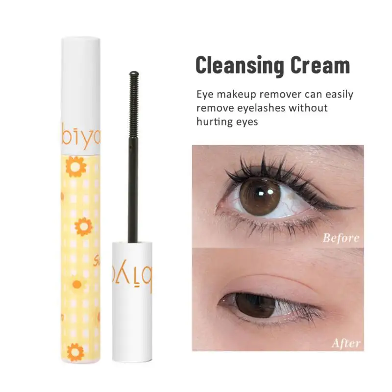 Transparente sobrancelha cílios estilo creme fino natural sobrancelha estilo gel duradouro grosso rímel à prova dwaterproof água líquido cílios maquiagem 9