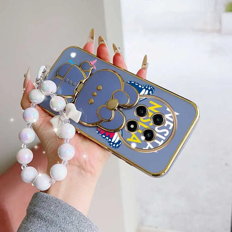 Dancing Butterfly Phone Case Set with Lanyard and Stand