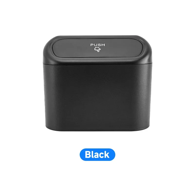 Small Car Trash Can With Lid Leak-proof Mini Accessories For Volkswagen VW Tiguan 2 MK2 Allspace