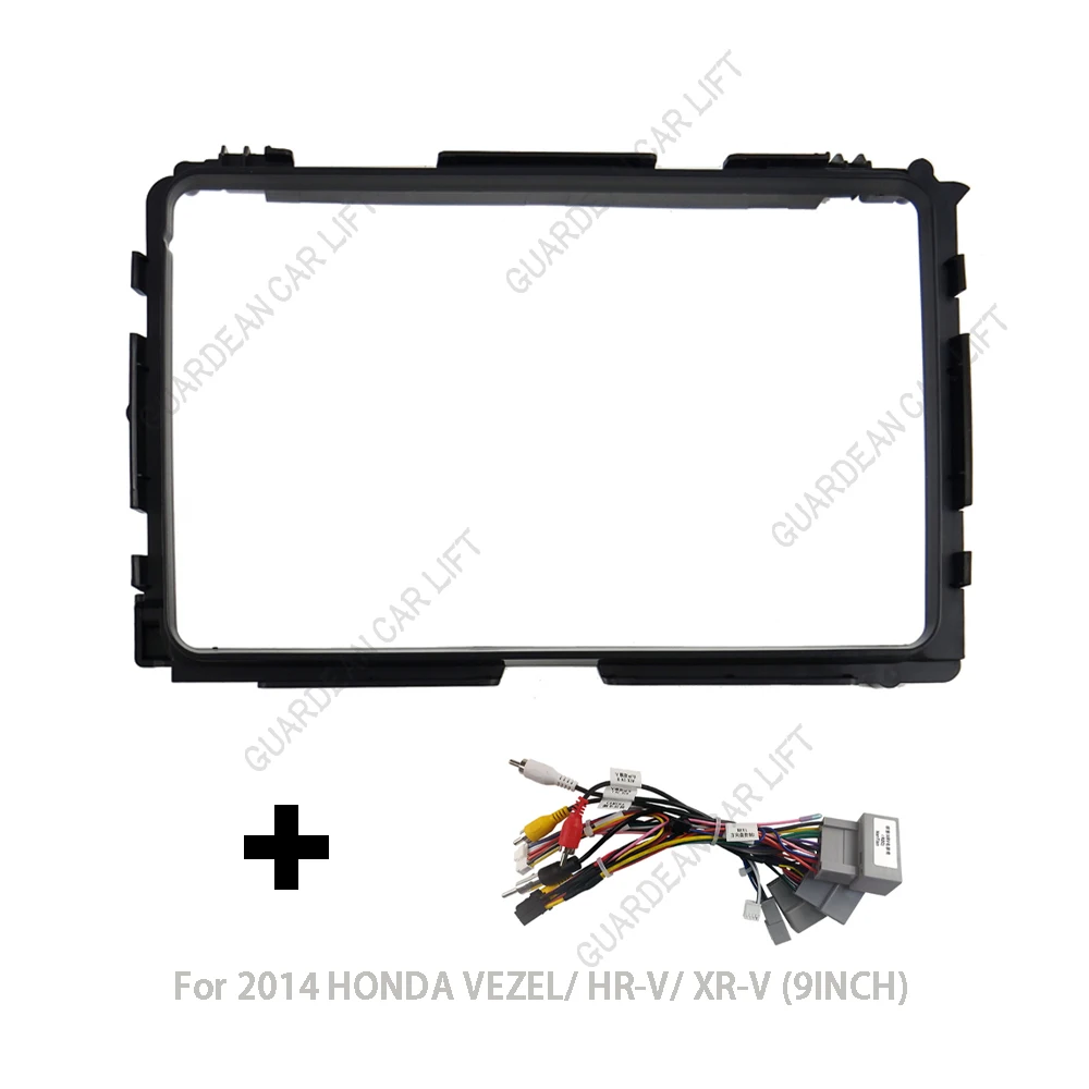 Honda VEZEL HR-V XR-V 2014 + ׷ ÷̾ , ȵ̵ ڵ , 2DIN    г ġ Ʈ, 9 ġ