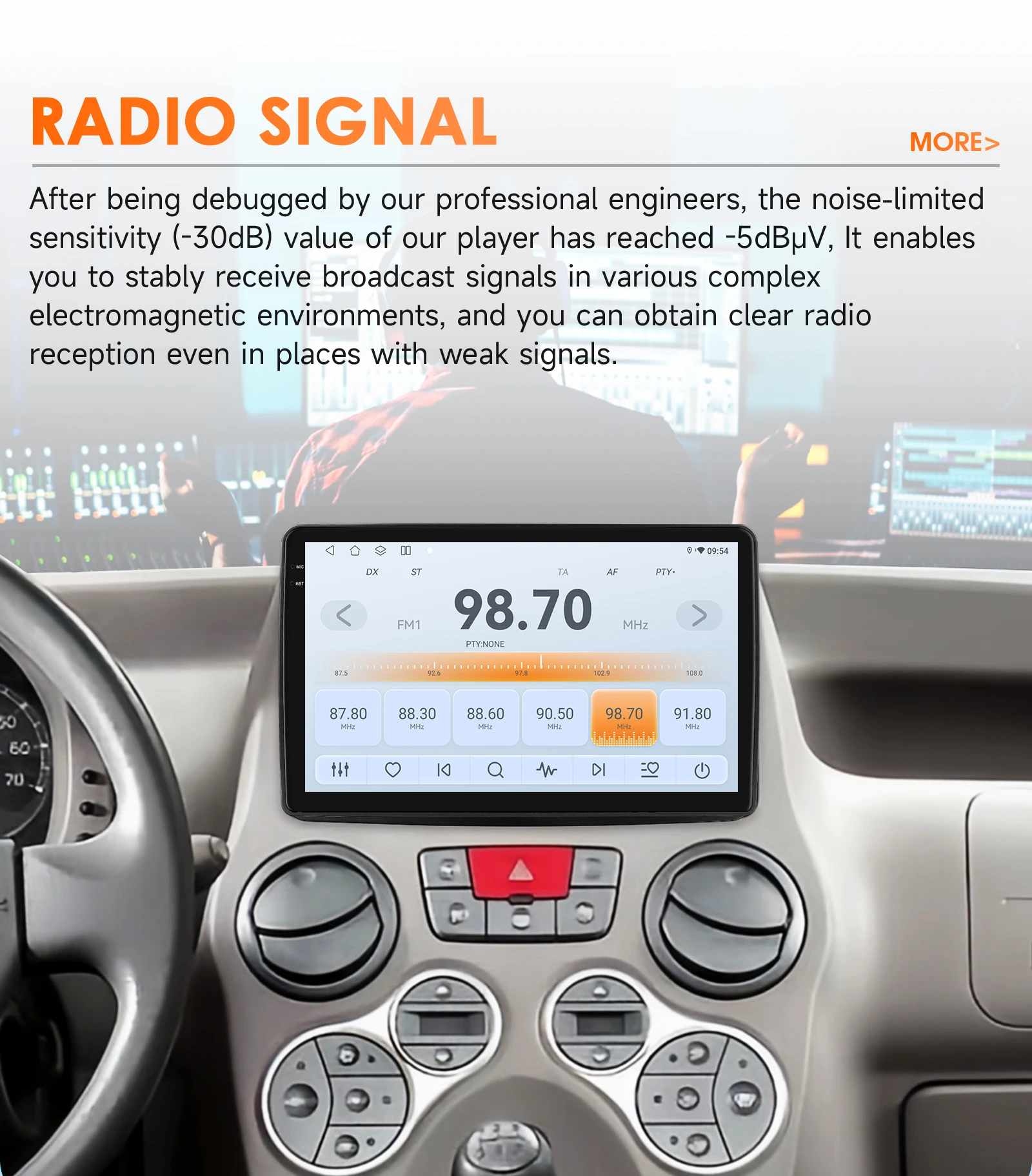 2Din 360-Grad-Kamera 8G 128G Android 14 Autoradio für Fiat Panda 2003-2012 Auto-Multimedia-Player Intelligenter Bildschirm Autoradio Carplay – Detail 19