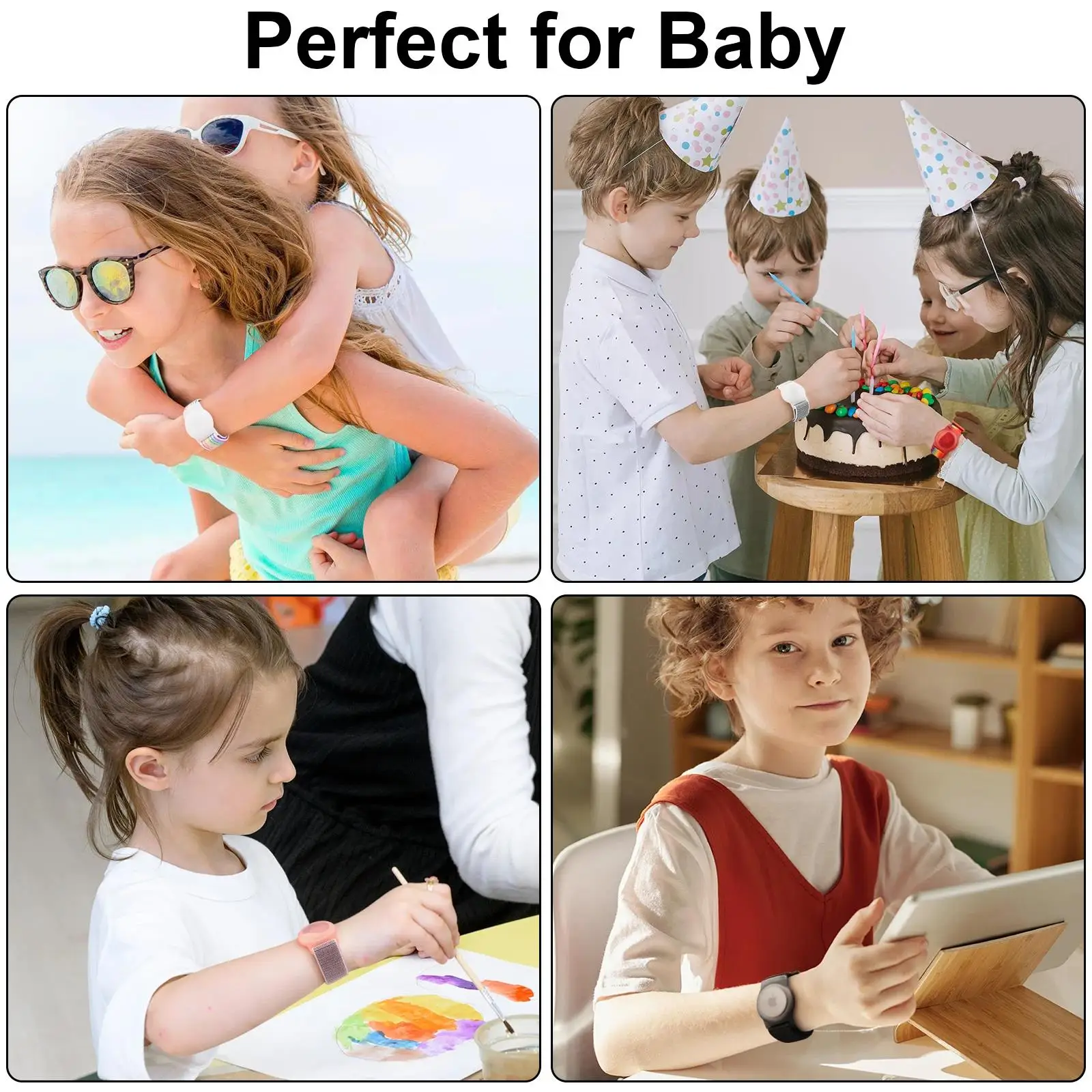 Waterproof Nylon Strap for Kids GPS Tracker