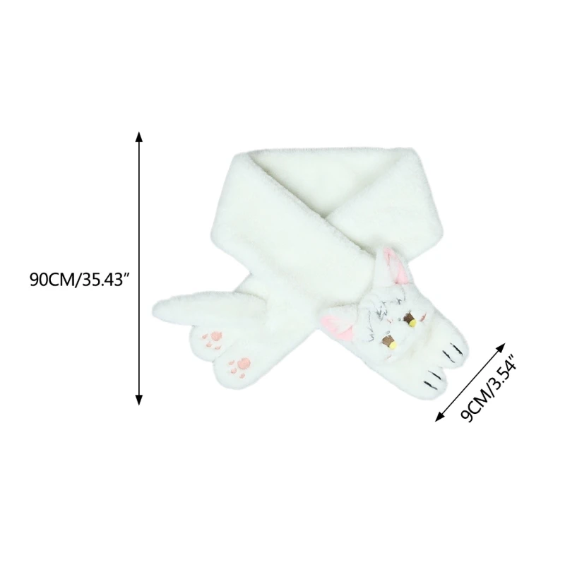 L5YA Furry Anime Neckerchief LolitaStyle ī ڽ Ƽ ǰ ҳ ׼