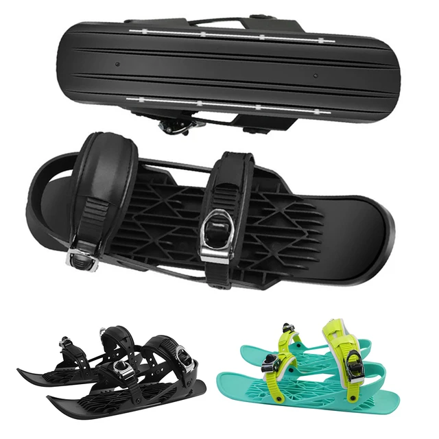 Adults Ski Skates for Snow The Short Skateboard Skiboard